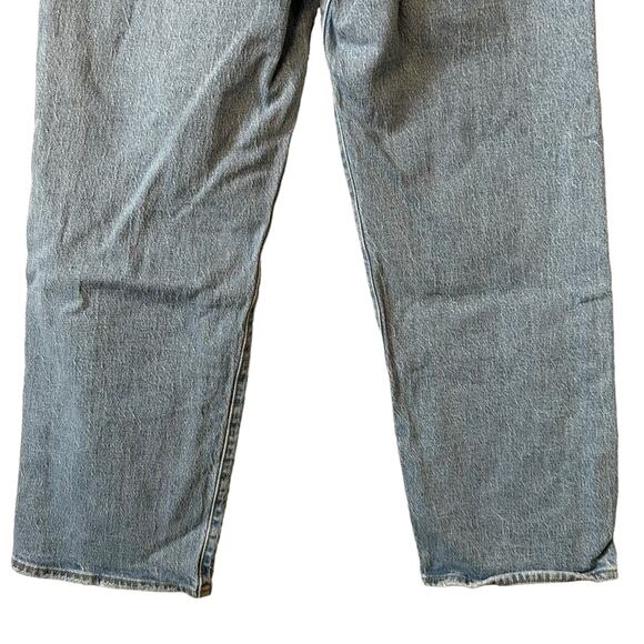 Levi's Premium New Women's Ribcage Straight Ankle Distressed Jeans Sz 27 Casual - Picture 6 of 11